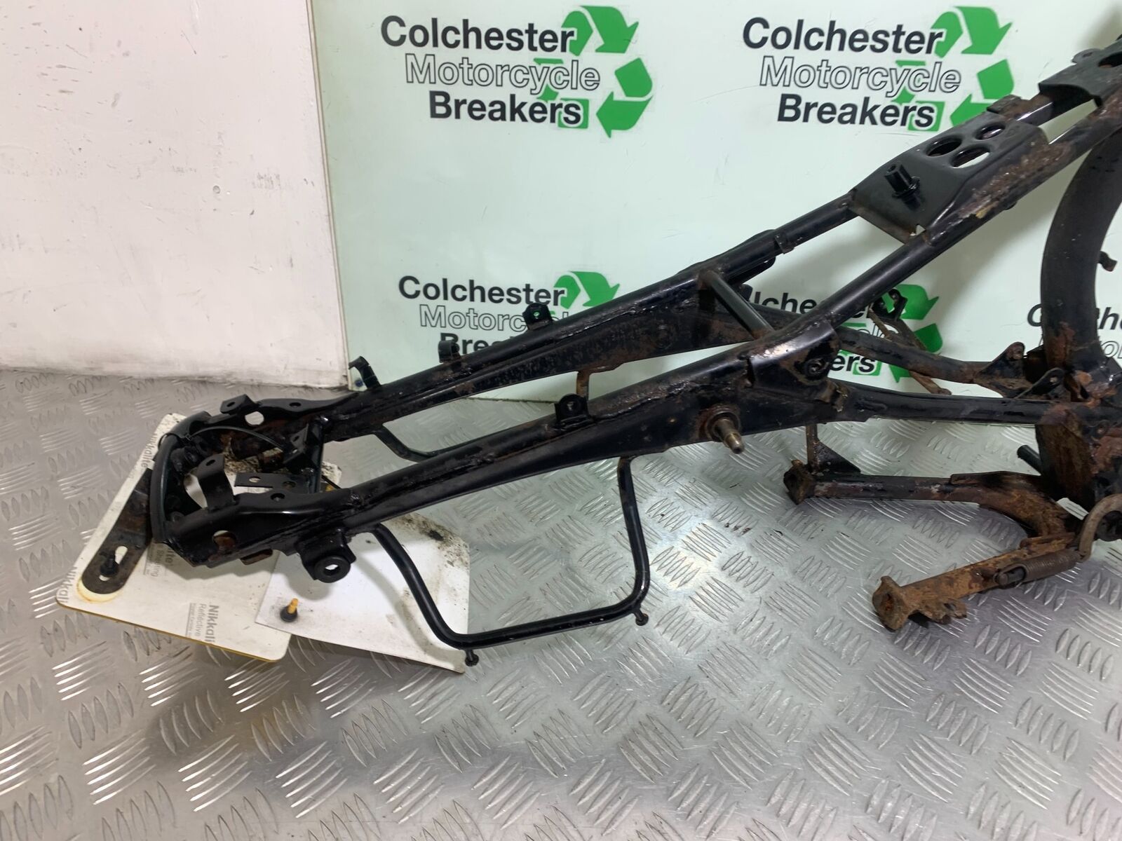 YAMAHA YBR125 YBR 125 FRAME REG LOG BOOK YEAR 2005-2007 (CMB1109