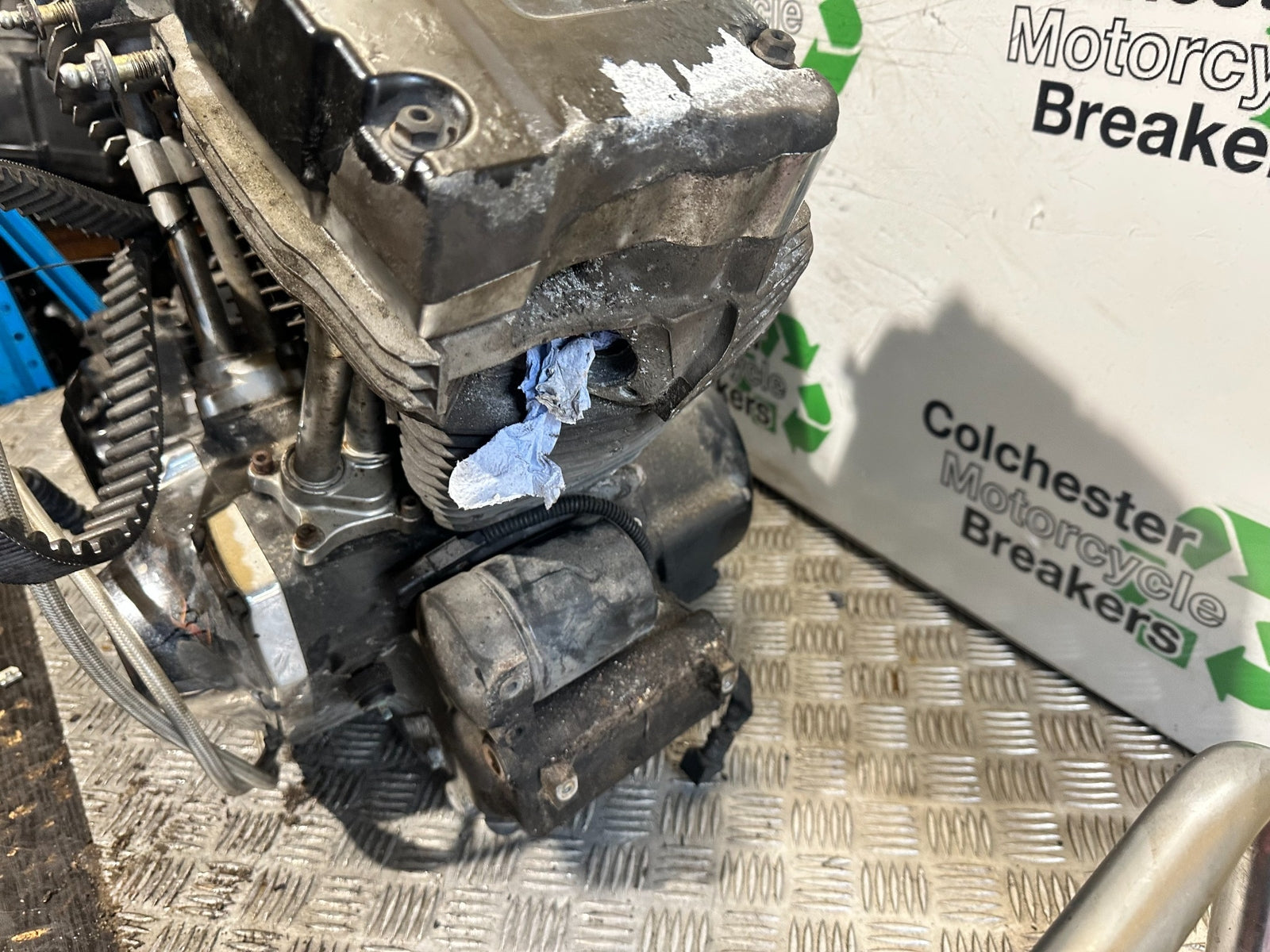 HARLEY DAVIDSON FXS BLACKLINE 1585 ENGINE YEAR 2012 (CMB1147)