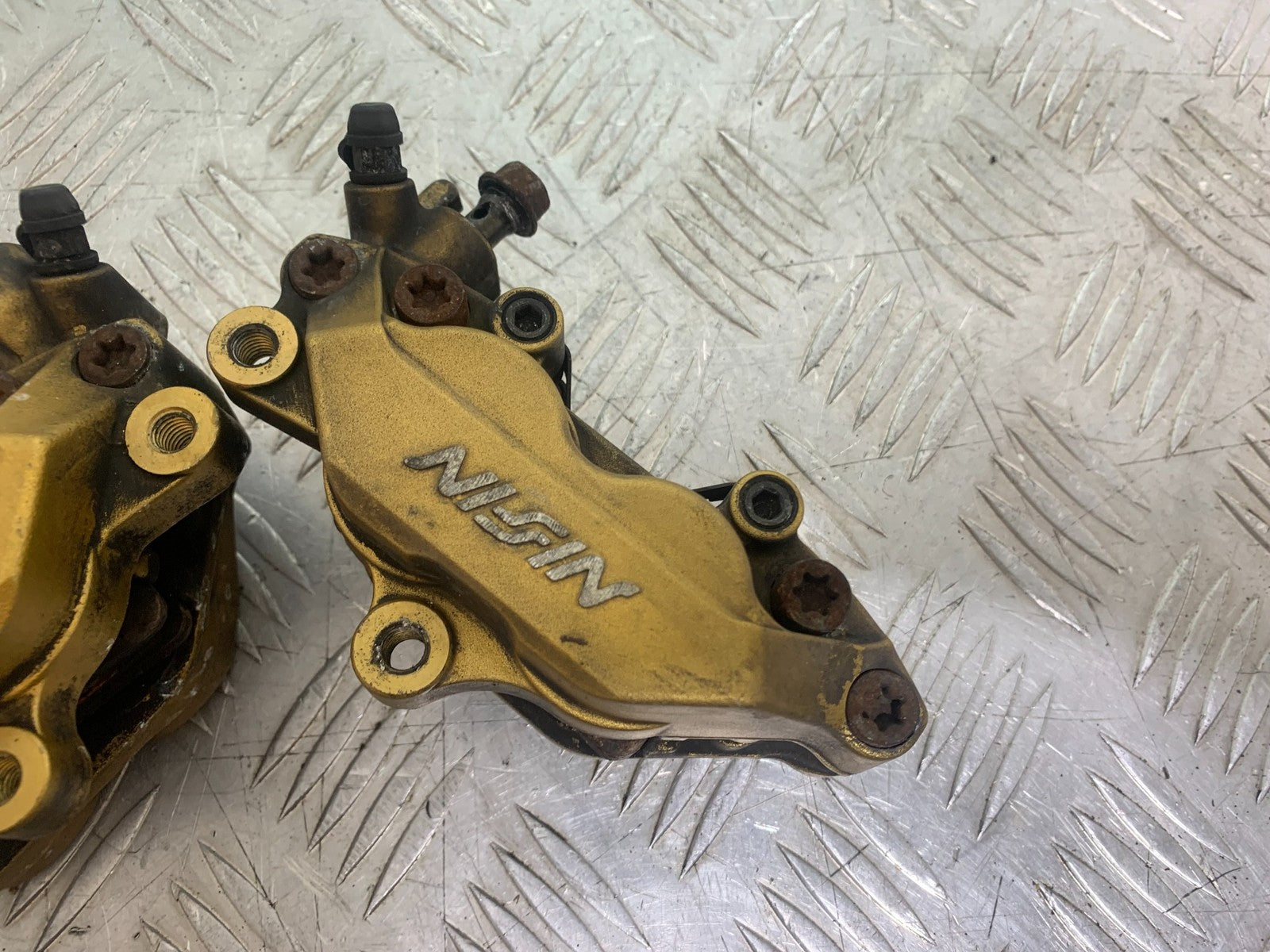 HONDA CBR600 CBR 600 RR FRONT CALIPERS   YEAR 2003-2004 CMB1173)