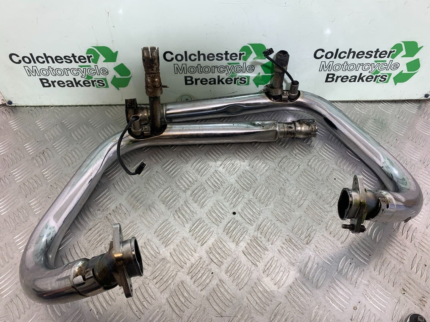TRIUMPH THUNDERBIRD 1600 EXHAUST DOWNPIPES YEAR 2011 (CMB1107)