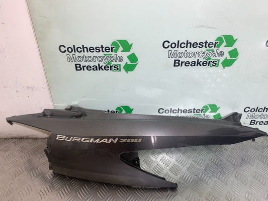 SUZUKI AN 200 UN 200 BURGMAN RIGHT SEAT PANEL YEAR 2007-09 (CMB1128)