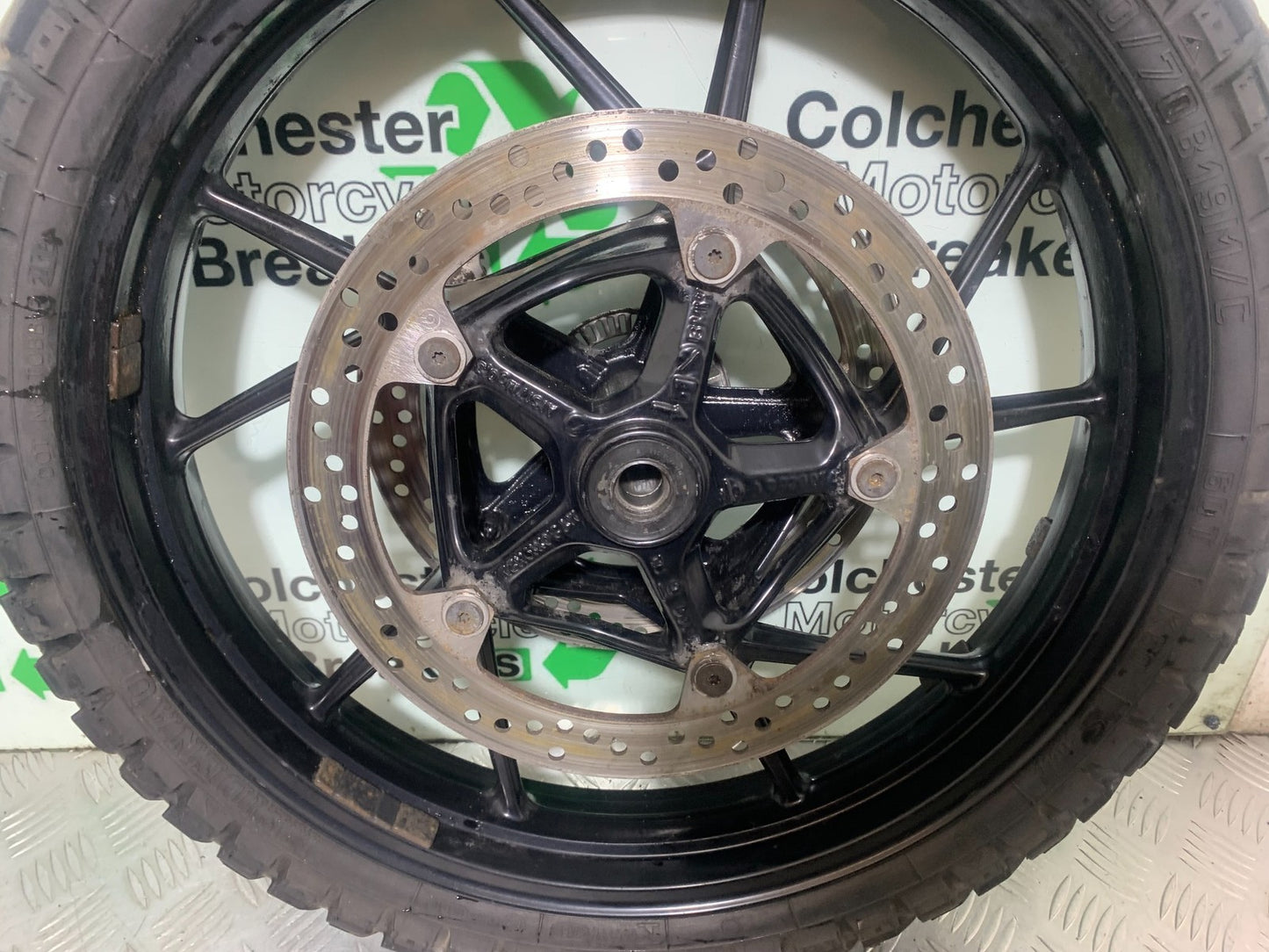 BMW R1200 R 1200 GS FRONT WHEEL AND DISCS  YEAR 2013-2016 (CMB1257)