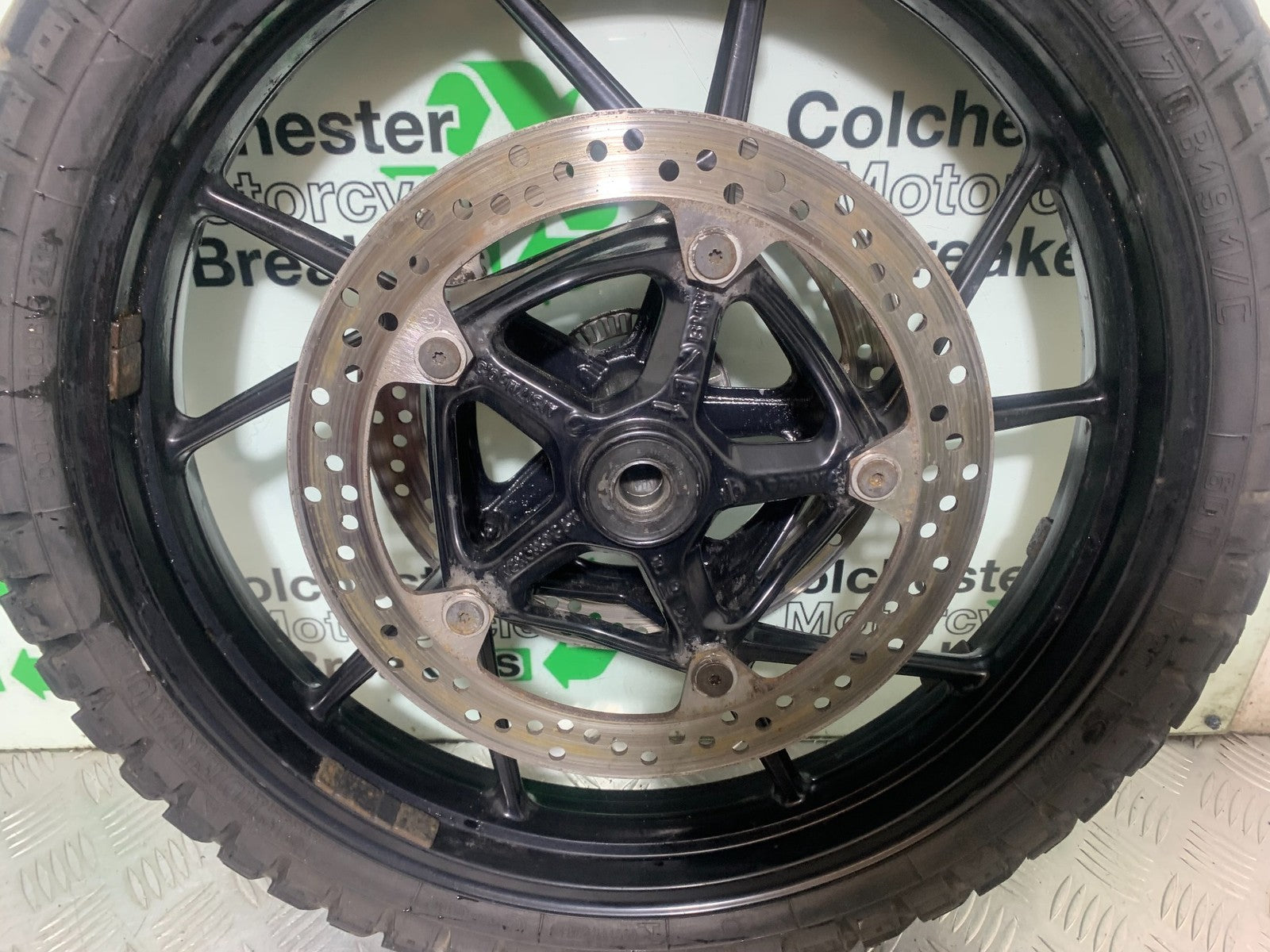 BMW R1200 R 1200 GS FRONT WHEEL AND DISCS  YEAR 2013-2016 (CMB1257)