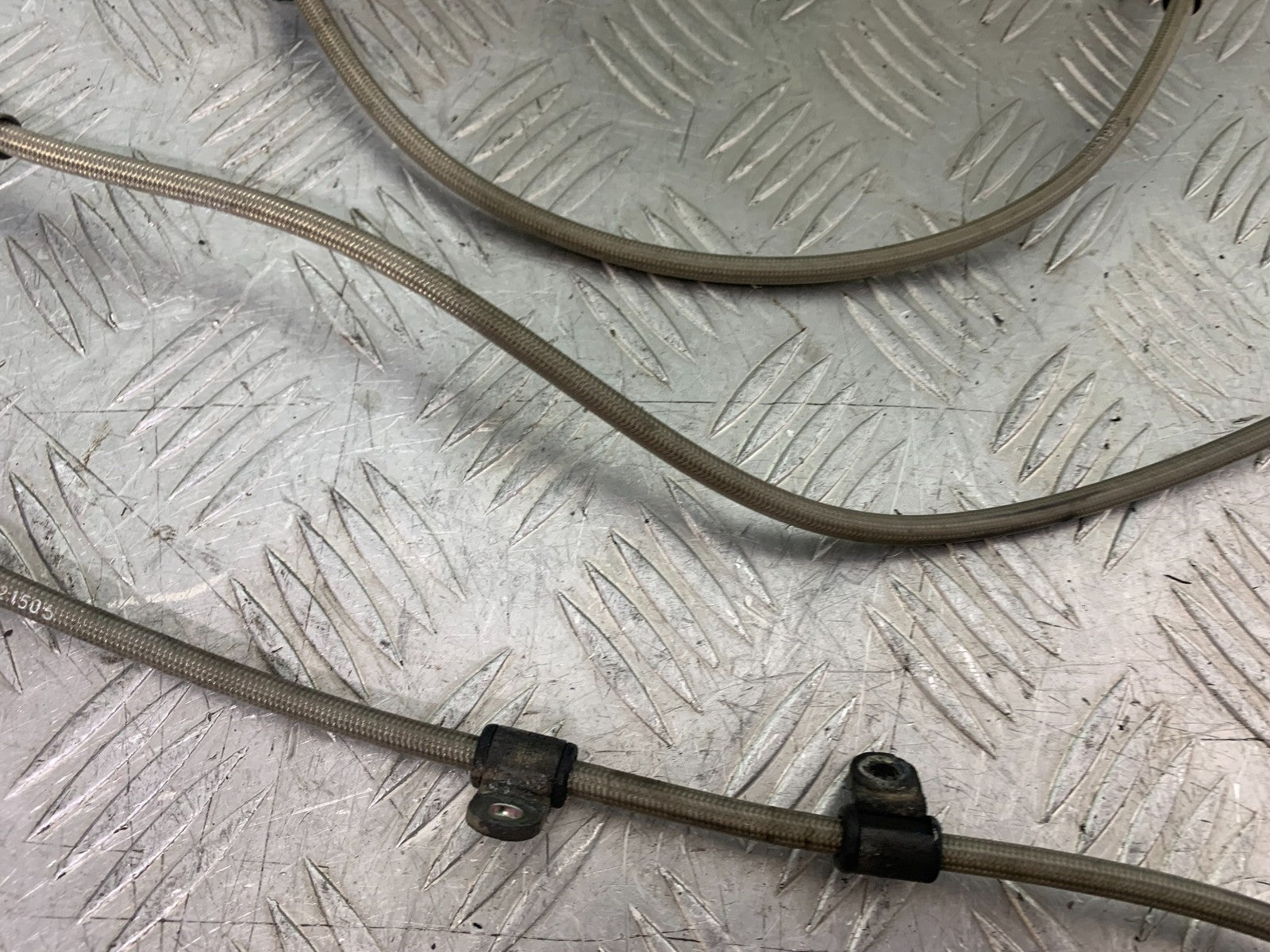 TRIUMPH 675 STREET TRIPLE R FRONT AND REAR BRAKE LINES   YEAR 2013-16 (CMB1221)