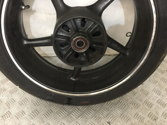 TRIUMPH 675 STREET TRIPLE R REAR WHEEL  YEAR 2012 (STOCK 849)