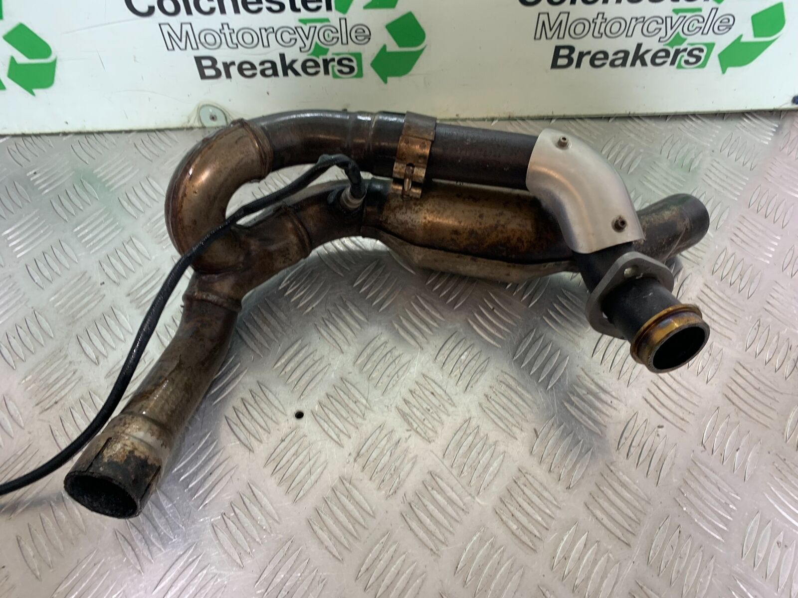 APRILIA SL750 SL 750 SHIVER EXHAUST DOWNPIPE   YEAR 2012 (CMB1074)