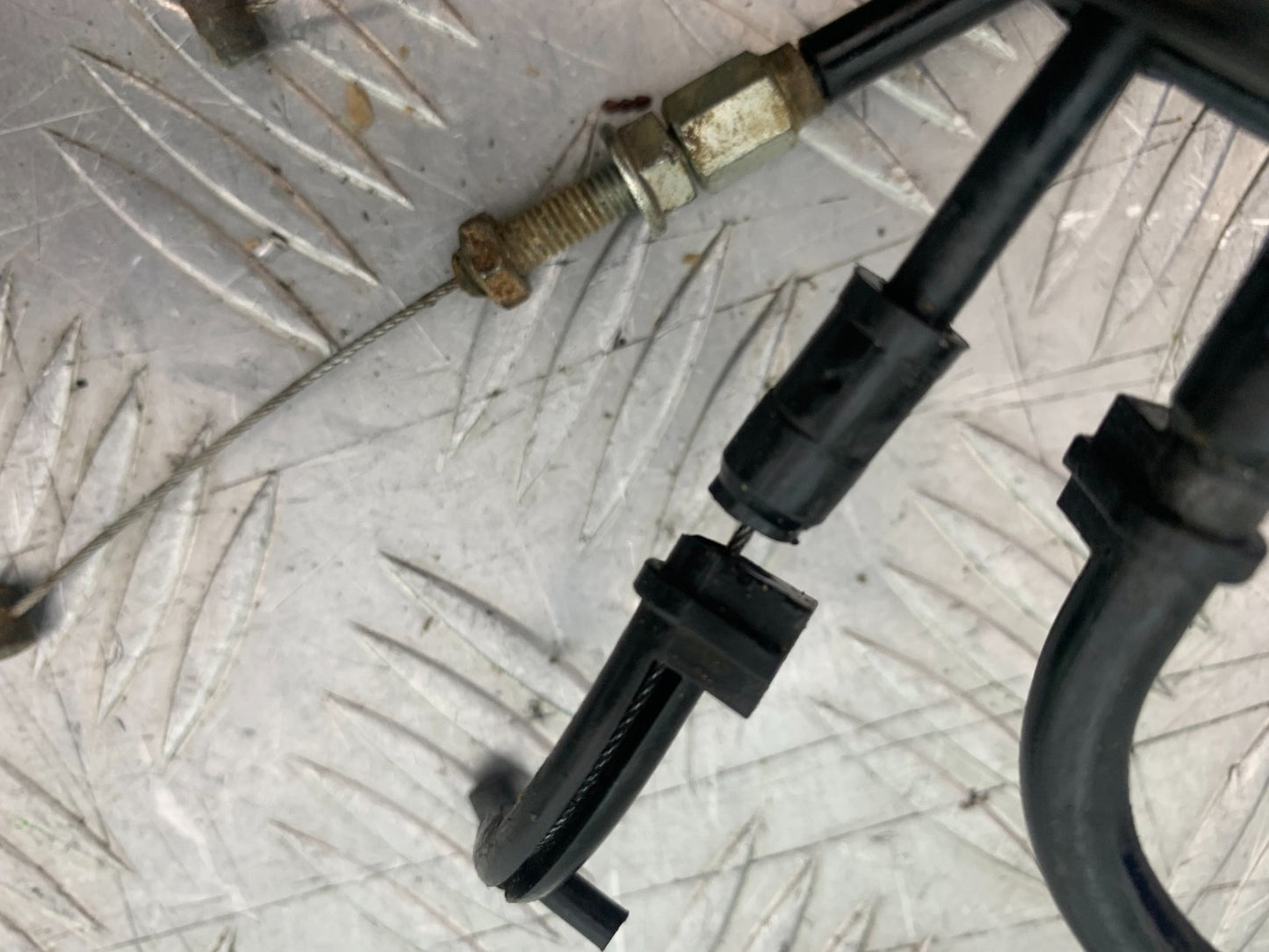 KAWASAKI KXF450 KXF 450 1X THROTTLE CABLE  YEAR 2013 CMB1217)