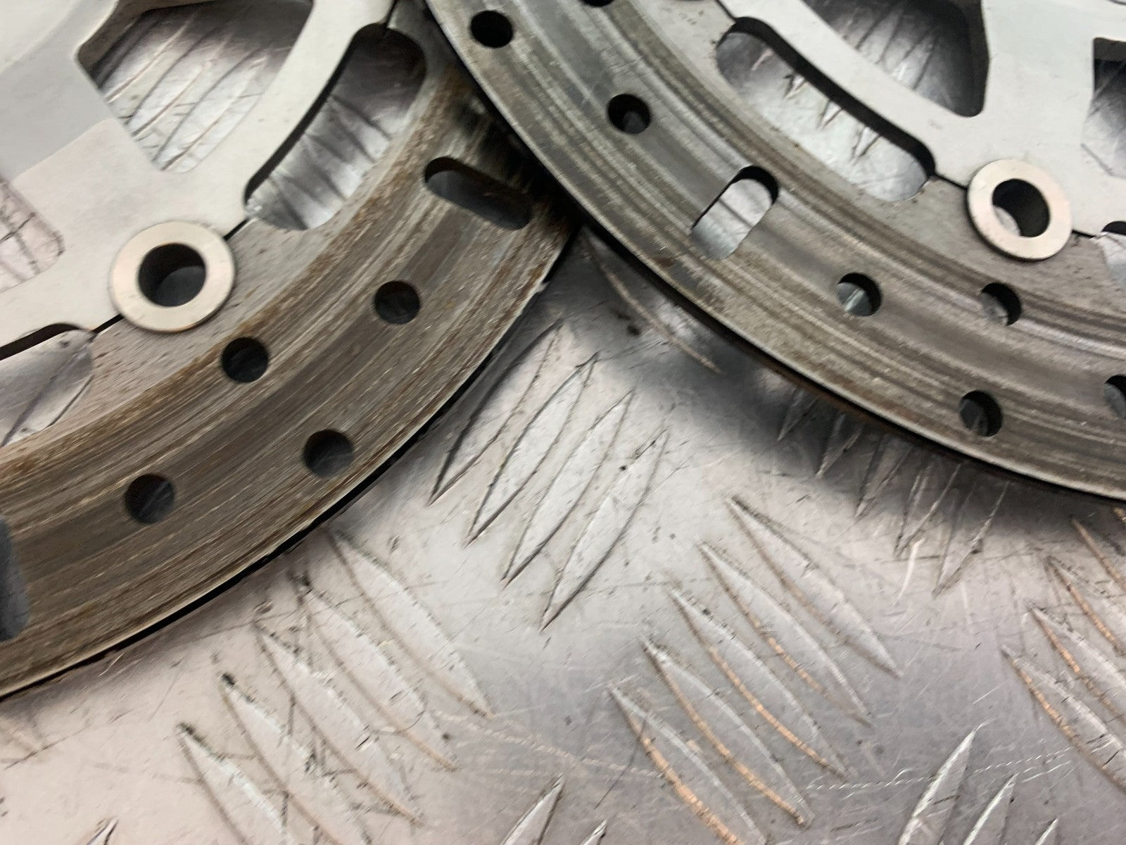KAWASAKI ZZR1100 D FRONT BRAKE DISCS   YEAR 1993-2001 (CMB1289)