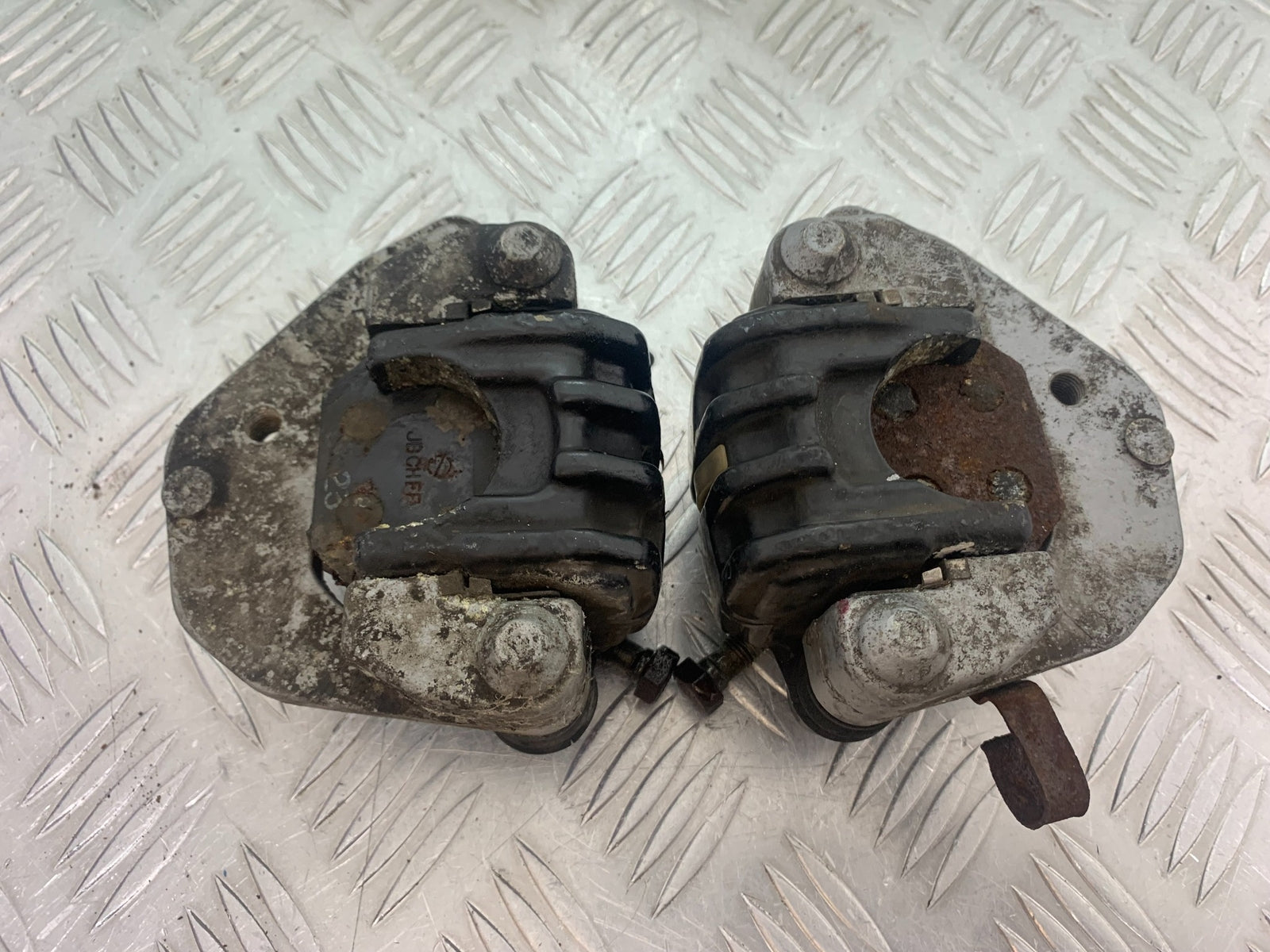 HONDA CX500 CX 500 FRONT BRAKE CALIPERS (SOLD AS PARTS) YEAR 1978 1981 (CMB1137)