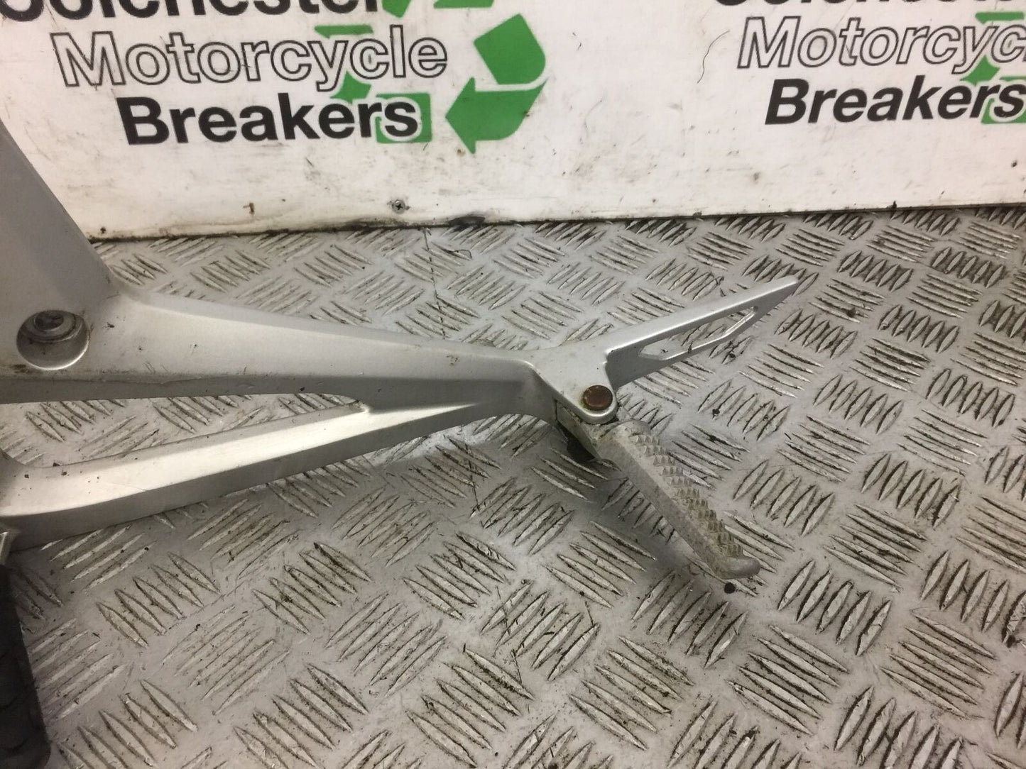 HONDA NC700 NC 700 LEFT HANGER AND PEGS   YEAR 2011 STOCK 513