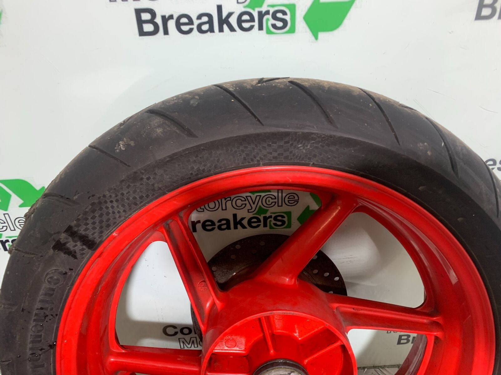 HONDA CBR600 CBR 600 F2 REAR WHEEL AND DISC   YEAR 1991-1993 (CMB1114)
