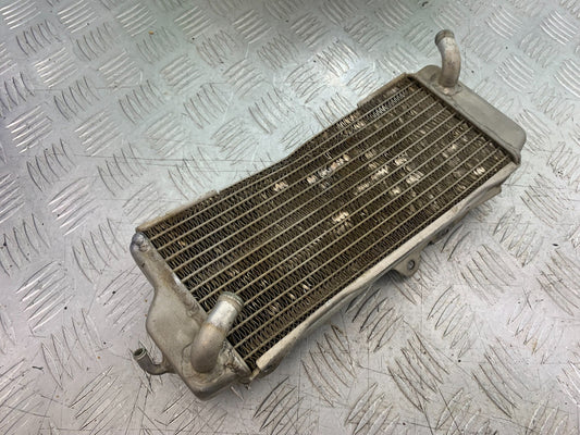 KAWASAKI KXF450 KXF 450 LEFT RADIATOR   YEAR 2013 CMB1217)
