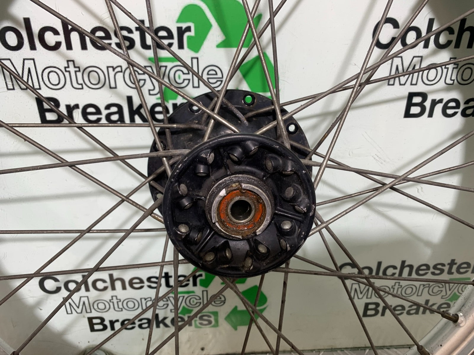 KAWASAKI KLR250 KLR 250 FRONT WHEEL   YEAR 1984-2001 (CMB1225)