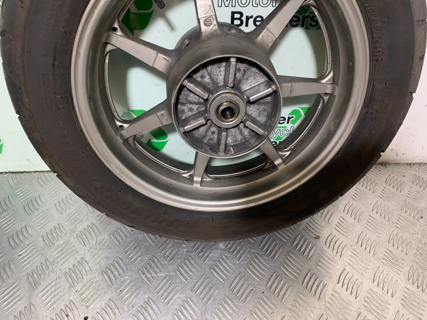 YAMAHA XVS 1300 MIDNIGHT STAR REAR WHEEL  YEAR 2007-16 (CMB1200)