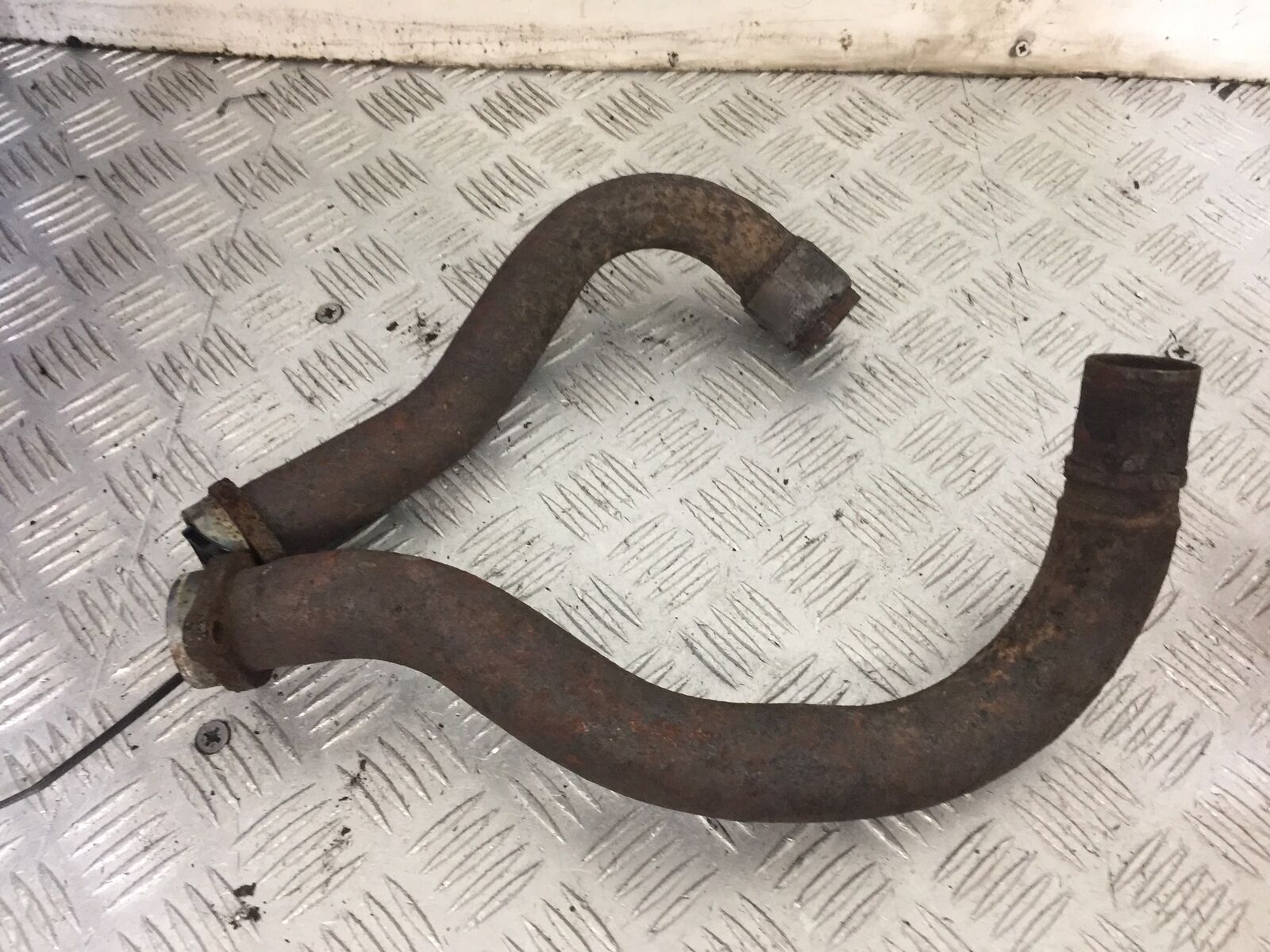HONDA VFR800 VFR 800 PRE V-TEC REAR EXHAUST DOWNPIPES YEAR 1998-2001 (STOCK 824)