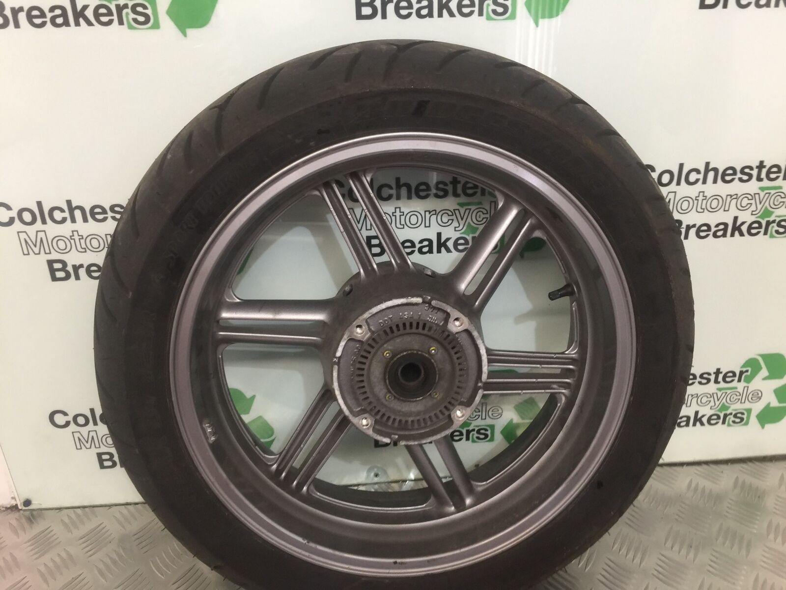 HONDA CBF500 CBF 500 REAR WHEEL YEAR 2004-08 (STOCK 917)