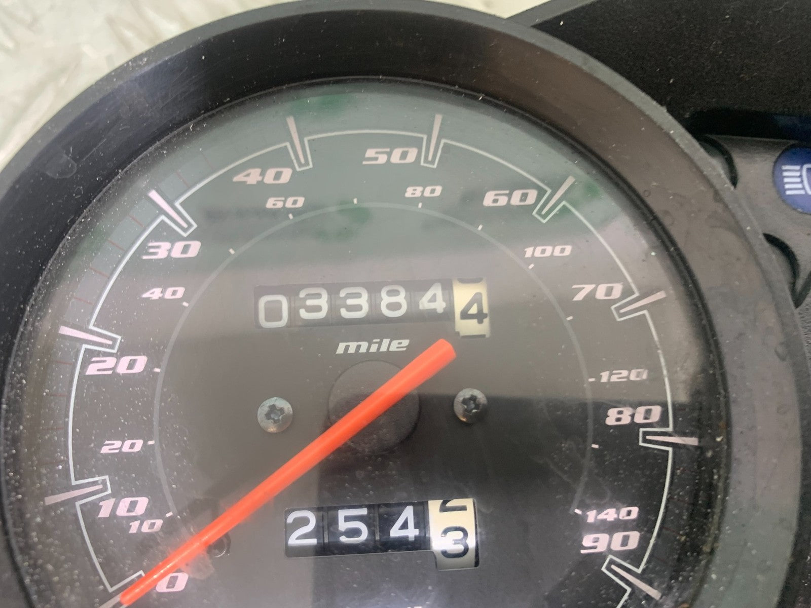 HONDA CBF125 CBF 125 CLOCKS SPEEDO DASH (3384 MILES)  YEAR 2009-14  (CMB1172)
