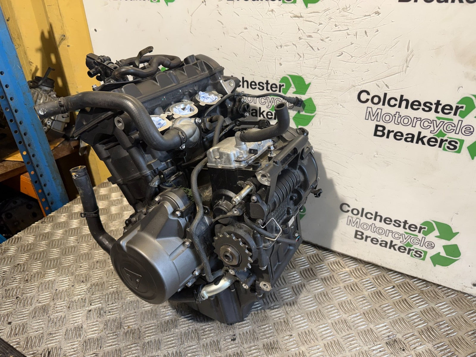 TRIUMPH TRIDENT 660 ENGINE YEAR 2021-2024 (CMB1295) - ONLY 2,700 MILES!
