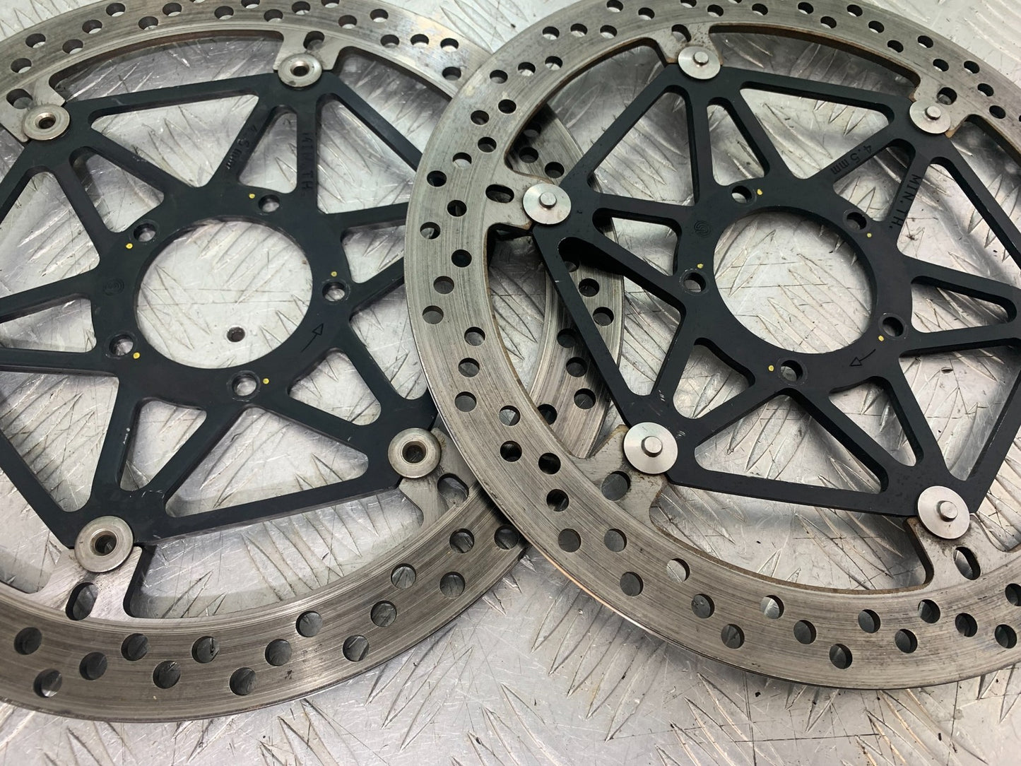 DUCATI 1198 S FRONT BRAKE DISCS   YEAR 2009-2011 (CMB1219)