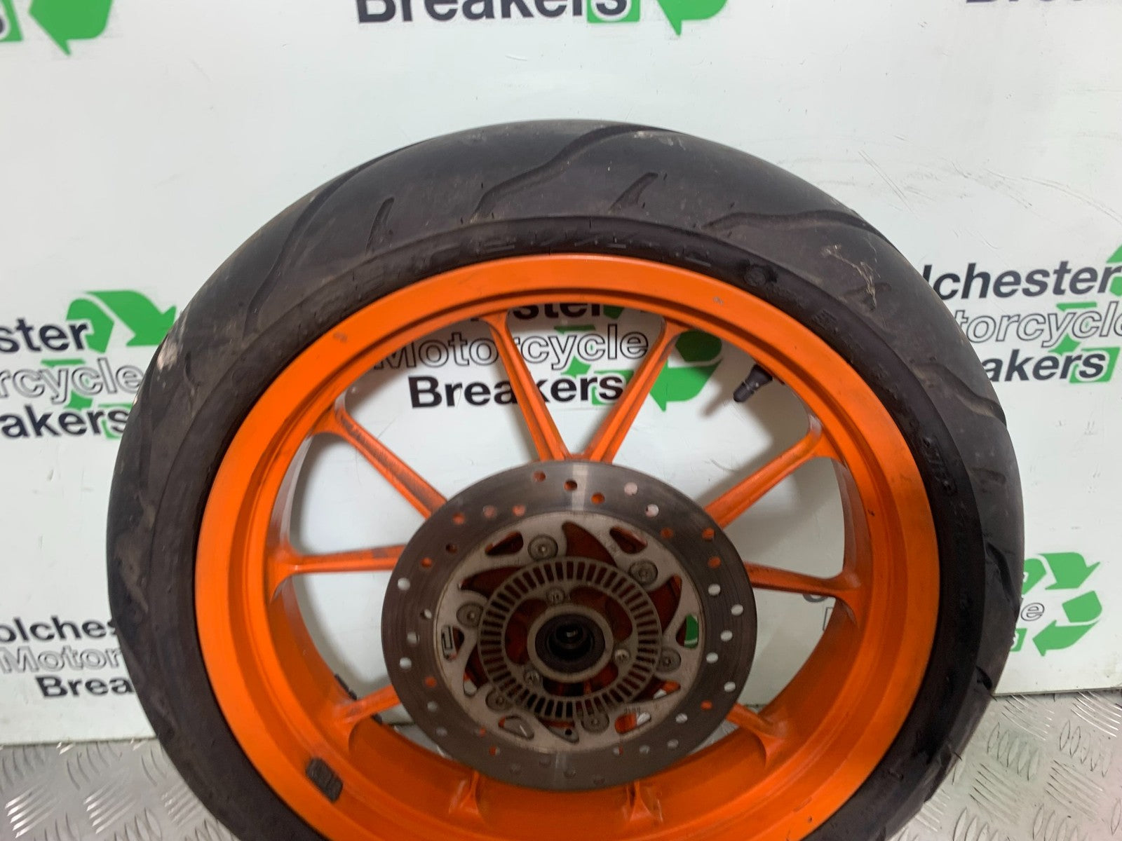 KTM RC125 RC 125 RC REAR WHEEL AND DISC    2014 2017 (CMB1199)