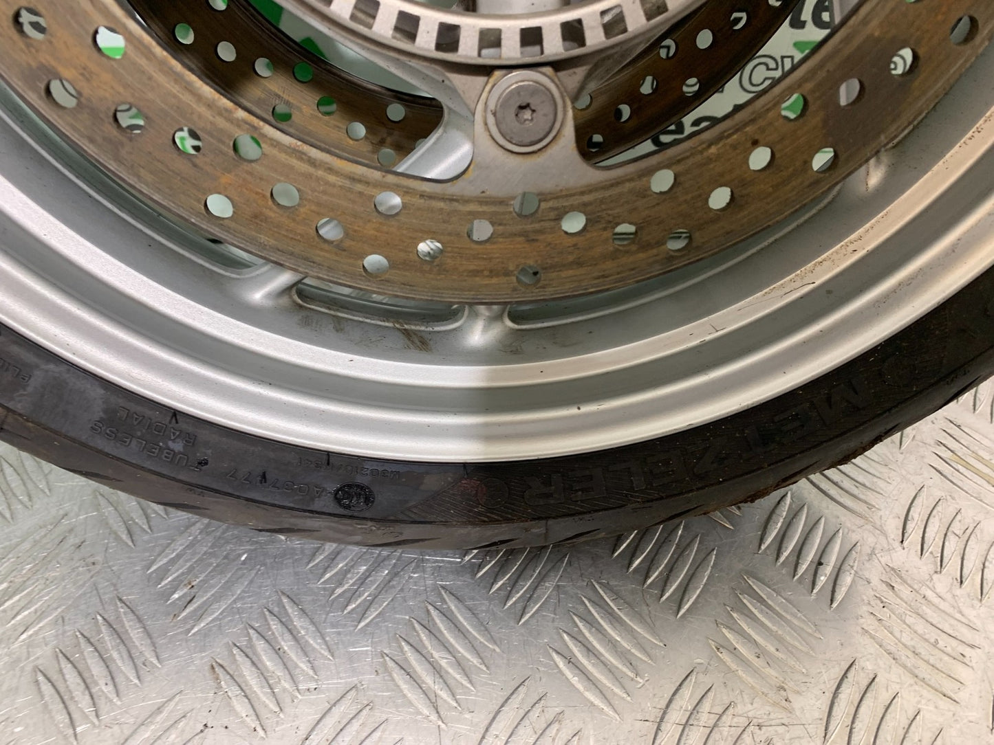 BMW F800 GT FRONT WHEEL AND DISCS  YEAR 2013-2017 (CMB1248)