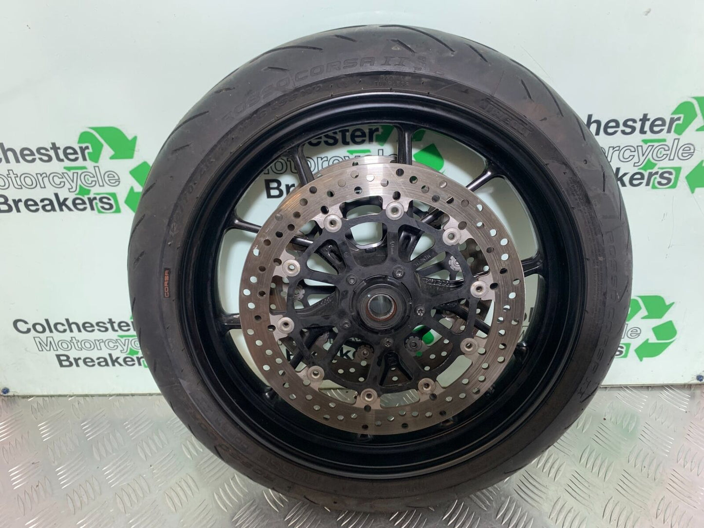 DUCATI STREETFIGHTER 848 FRONT WHEEL AND DISCS   YEAR 2011-2016 (CMB1050)