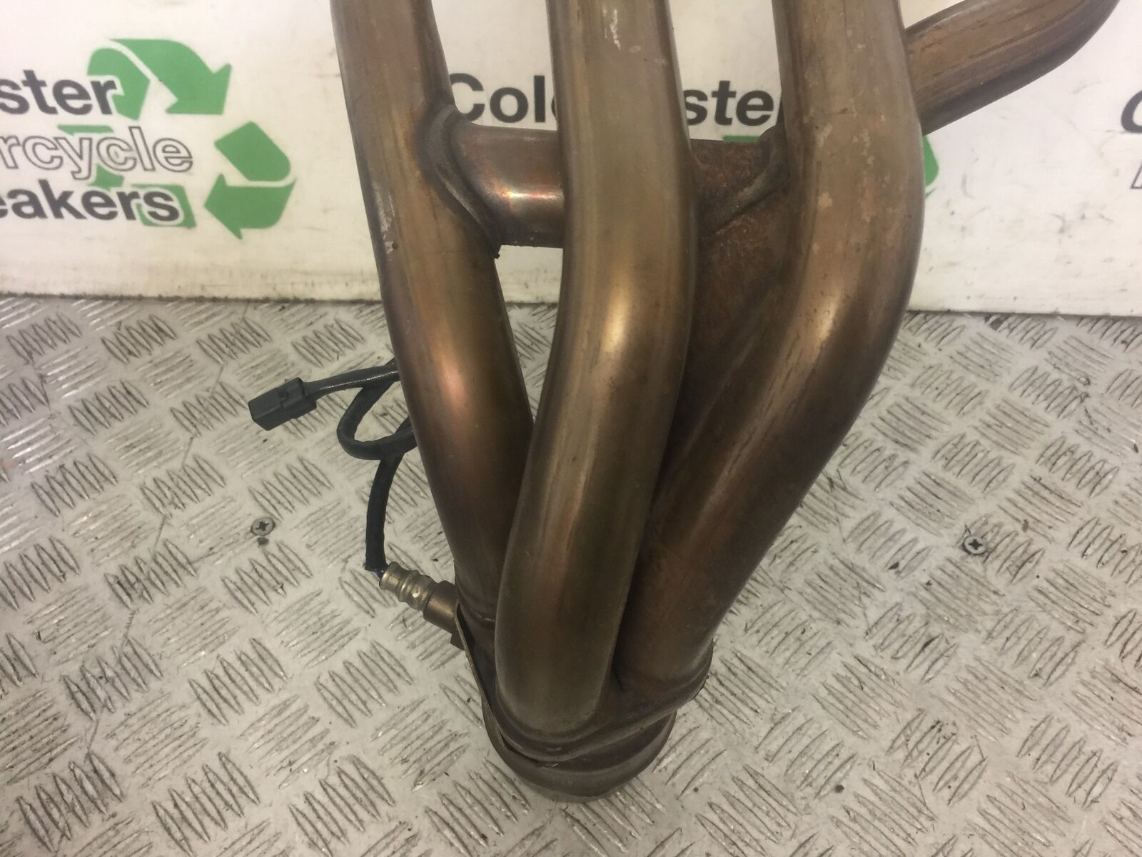 KAWASAKI Z1000 ZR1000 (ABS) EXHAUST DOWNPIPES YEAR 2015 (STOCK 636)