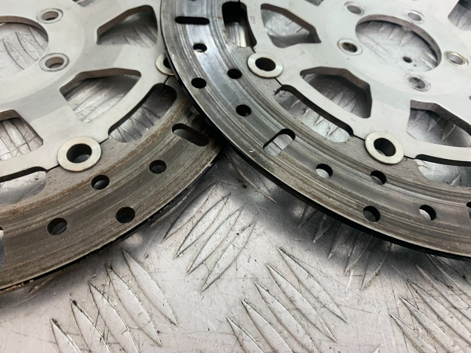 KAWASAKI ZZR1100 D FRONT BRAKE DISCS   YEAR 1993-2001 (CMB1289)