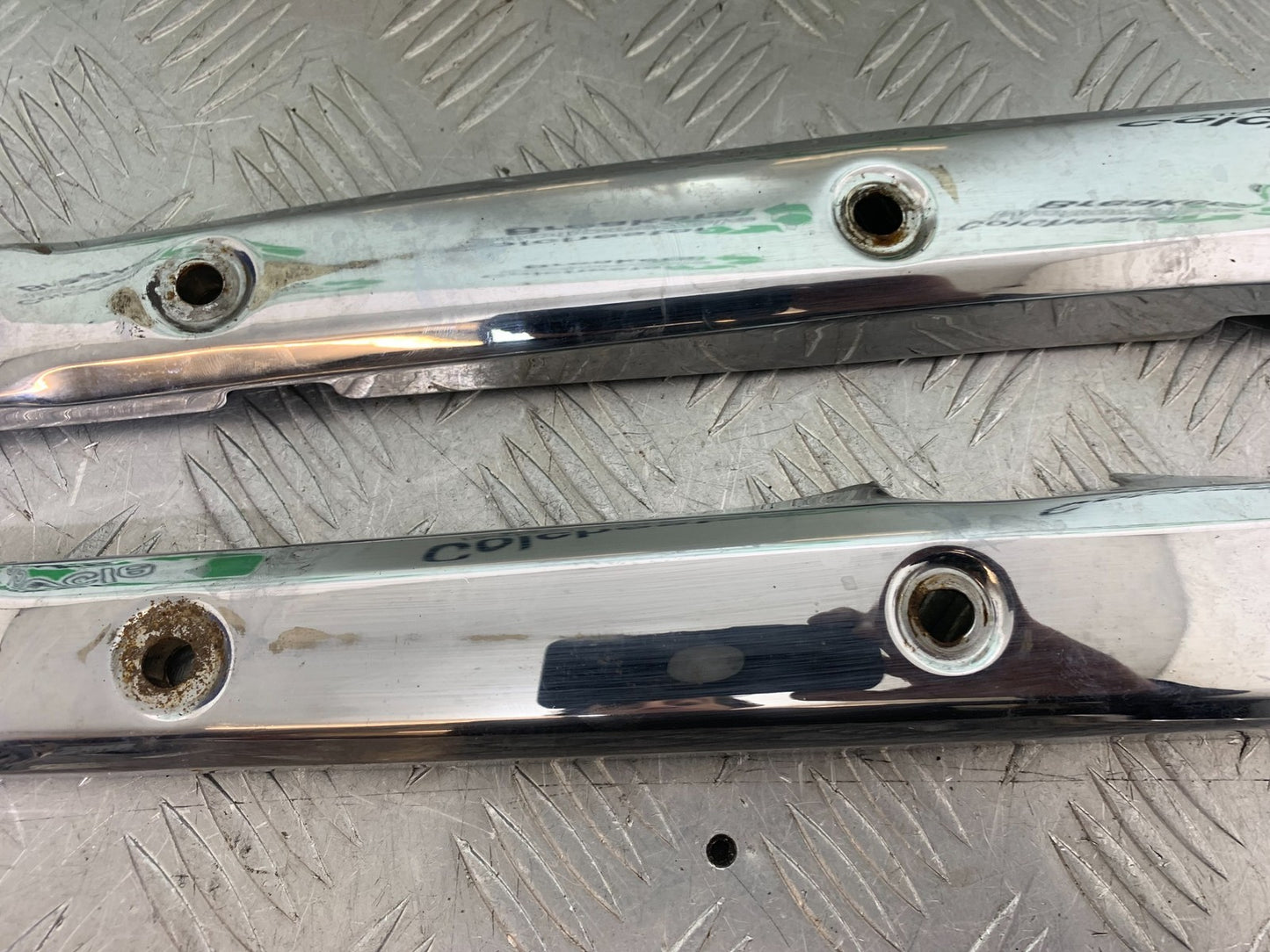 HONDA VT750 SHADOW CHROME FRAME COVERS   YEAR 2003-2004 (CMB1265)