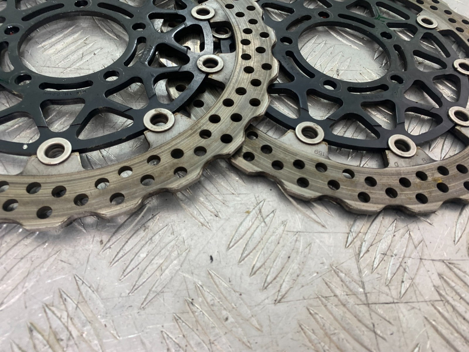 KAWASAKI ZX10R ZX10 R FRONT BRAKE DISCS   2008-2010 (CMB1206)