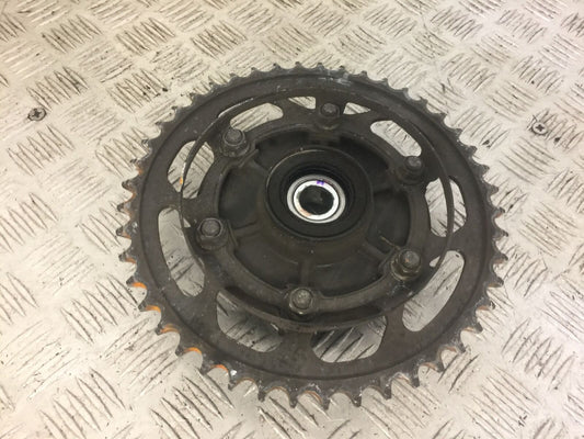 YAMAHA MT09 MT-09 TRACER REAR SPROCKET CARRIER   YEAR 2017 (STOCK 663)