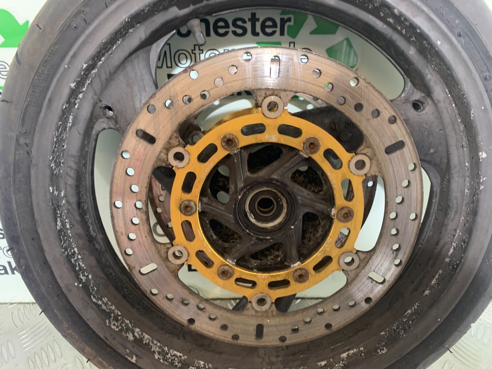 YAMAHA YZF600 YZF 600 THUNDERCAT FRONT WHEEL AND DISCS  1996-2003 CMB1134)