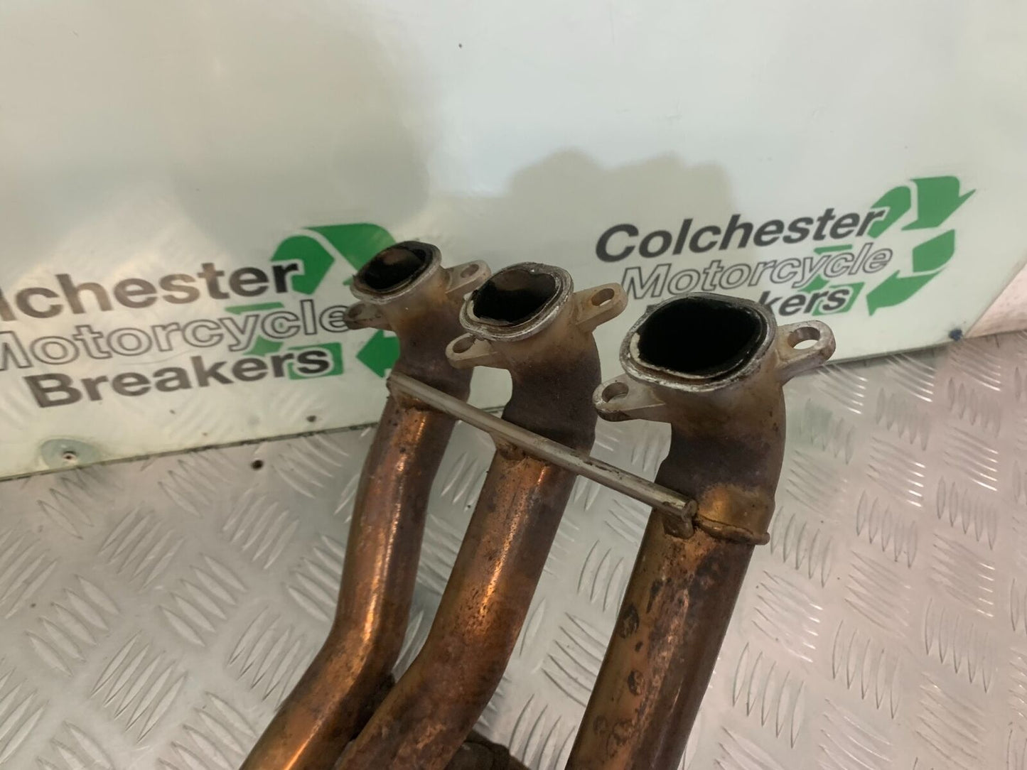 TRIUMPH 955I SPRINT RS EXHAUST DOWNPIPE  YEAR 1999-04 (STOCK 989)