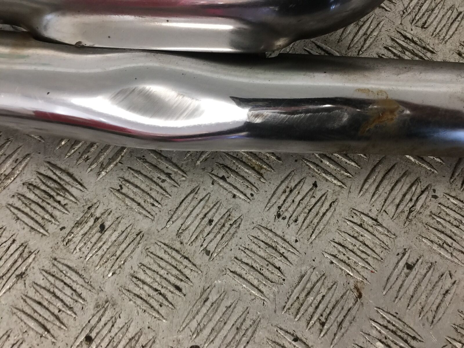 VICTORY V92 C EXHAUST DOWNPIPES  YEAR 2004 (STOCK 765)