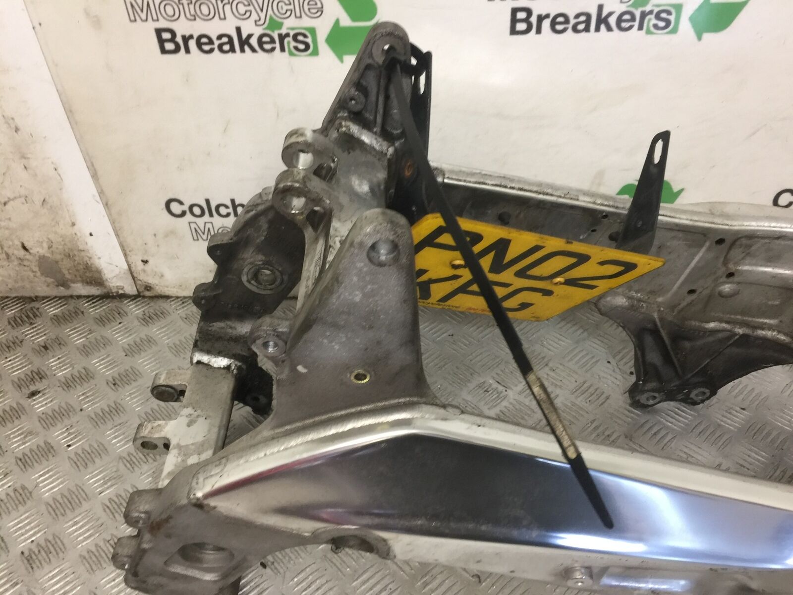 APRILIA RSV1000 RSV 1000 MILLE FRAME REG LOG BOOK  YEAR 2002  (STOCK 855)