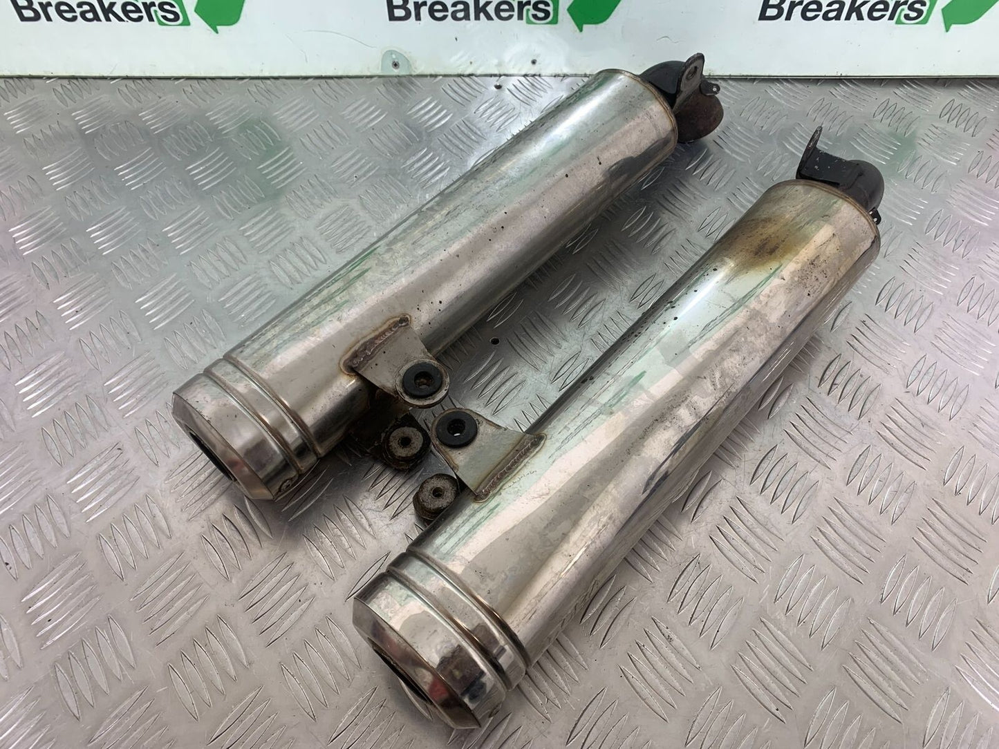 KTM 640 DUKE 2 SILENCERS YEAR 2000-2006 (STOCK 988)