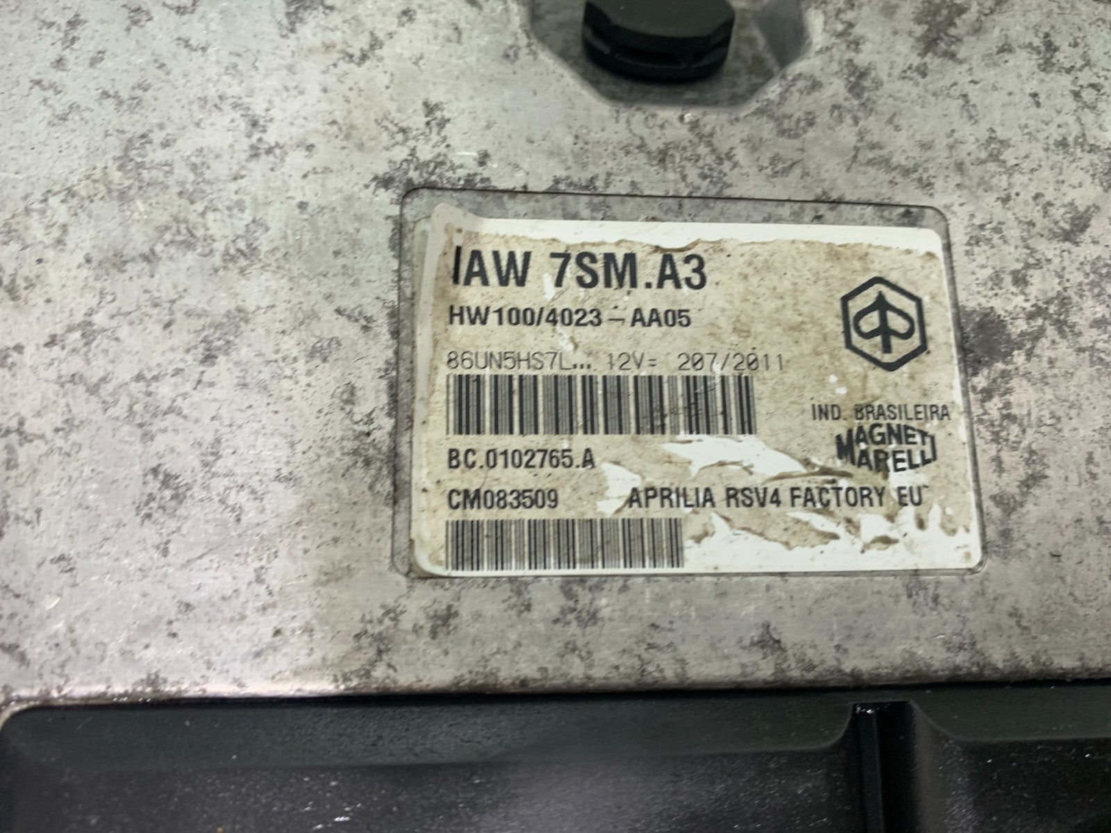 APRILIA TUONO 1000 V4 ECU LOCKS KEY  YEAR 2013-2014 (CMB1239)