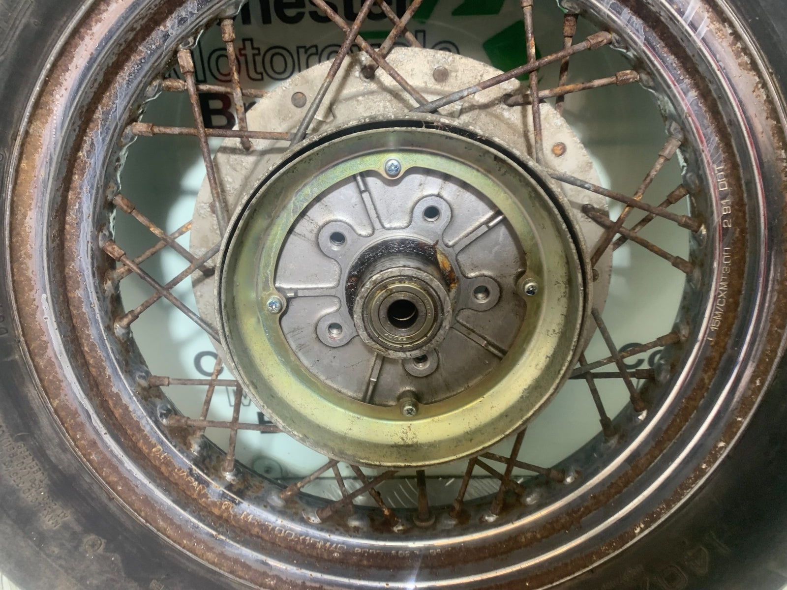 YAMAHA XV535 XV 535 VIRAGO REAR WHEEL  YEAR 1994-02 (CMB1139)