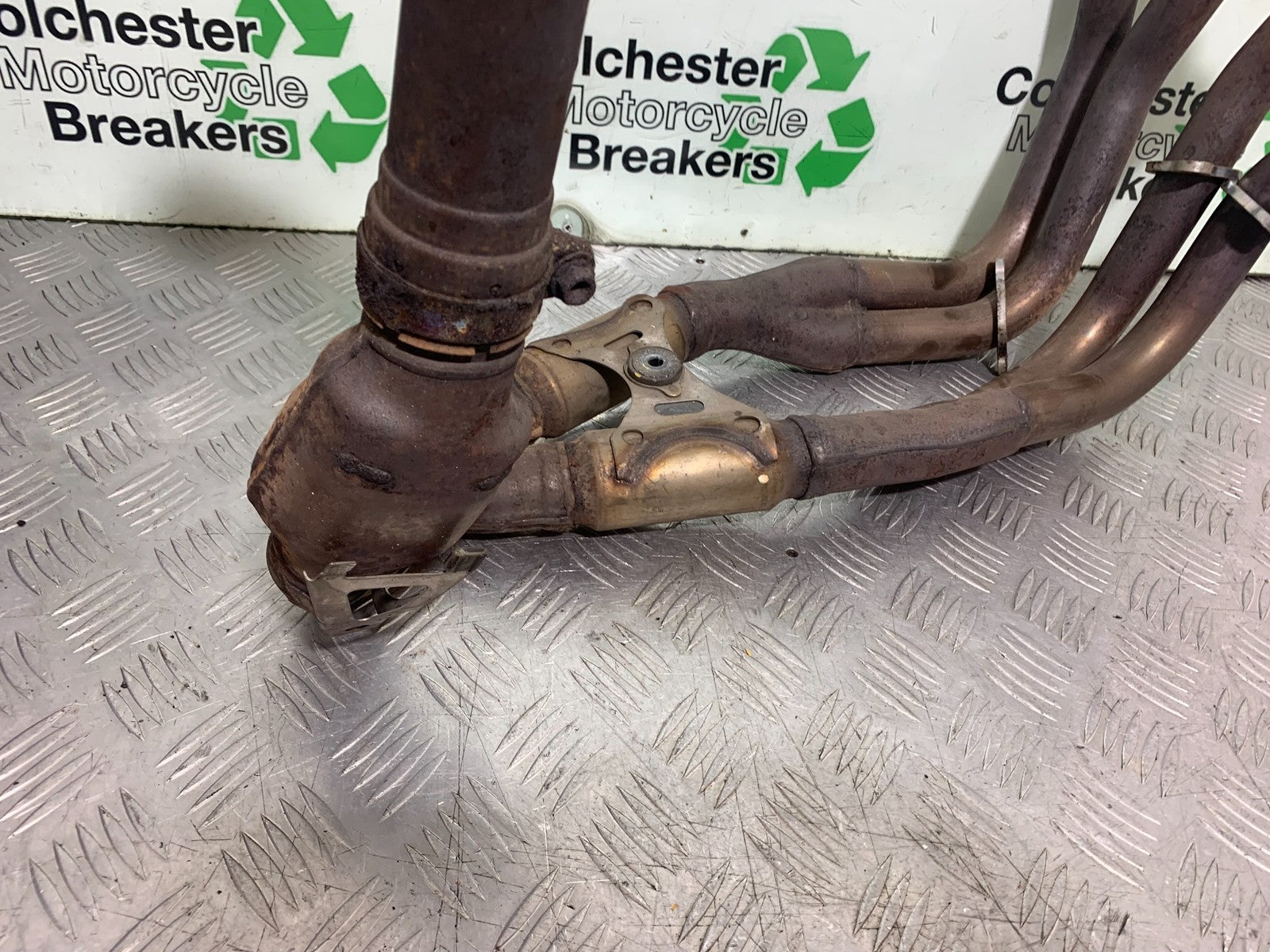 HONDA CBR1000 rr FIREBLADE EXHAUST DOWNPIPES YEAR 2006 (CMB1220)