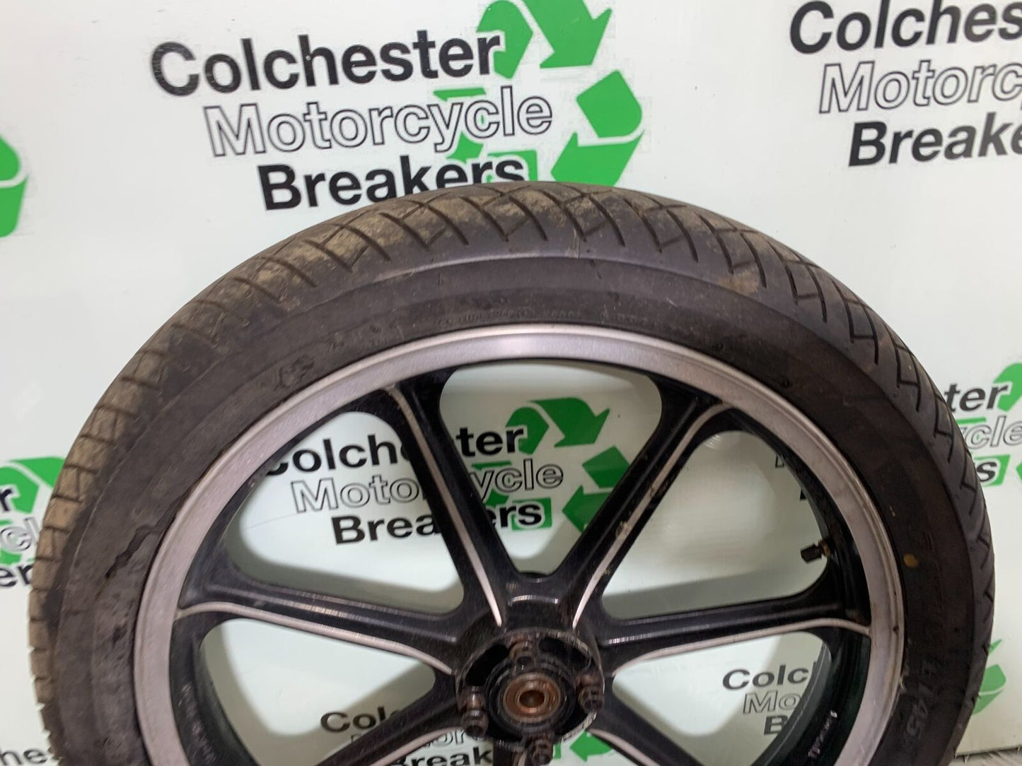 KAWASAKI Z650 KZ650 FRONT WHEEL (GOOD TYRE) YEAR 1979-1980 (CMB1023)