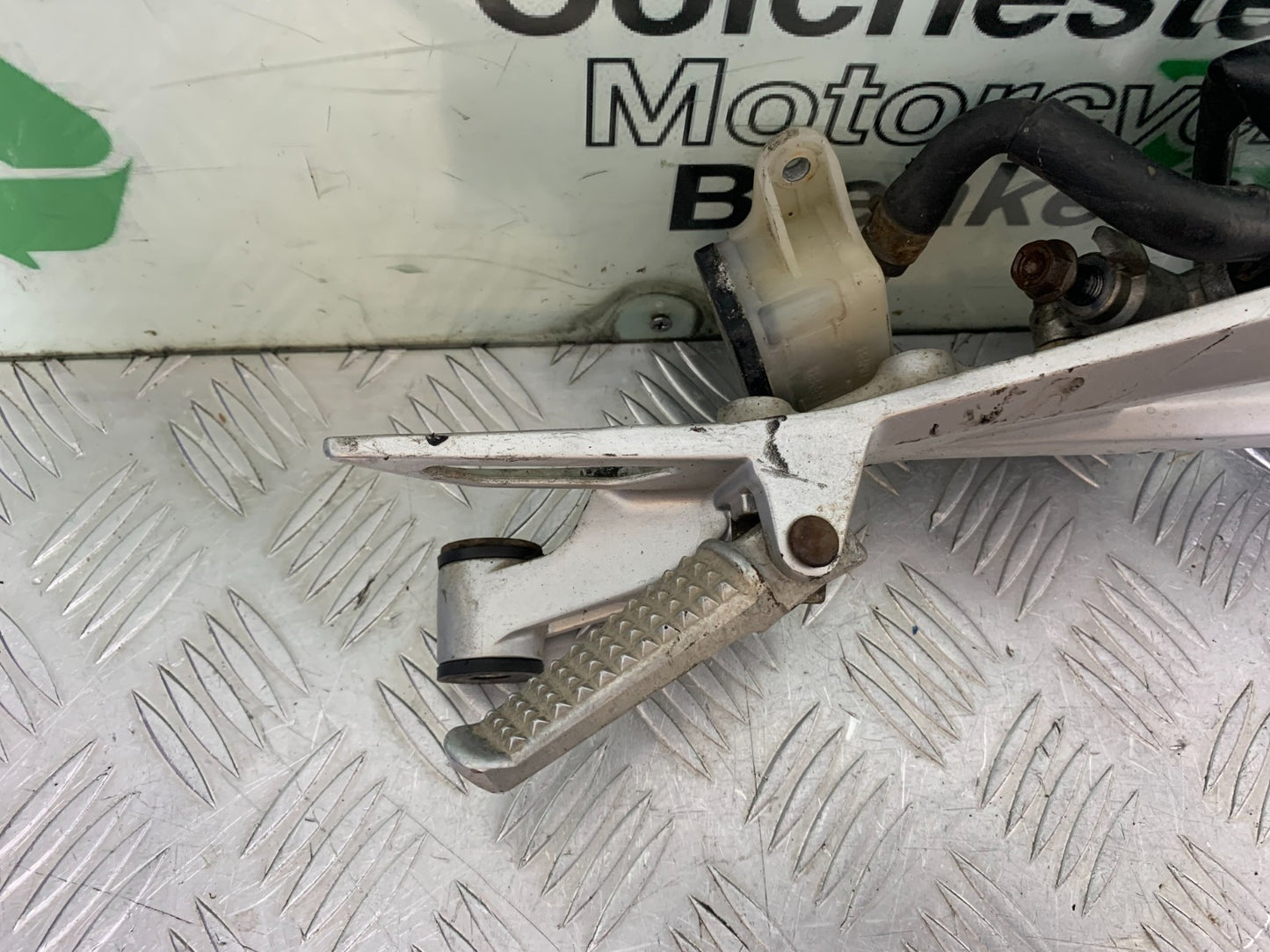 HONDA NC700 X  LEFT HANGER  AND PEGS YEAR 2012-2014 (CMB1327)