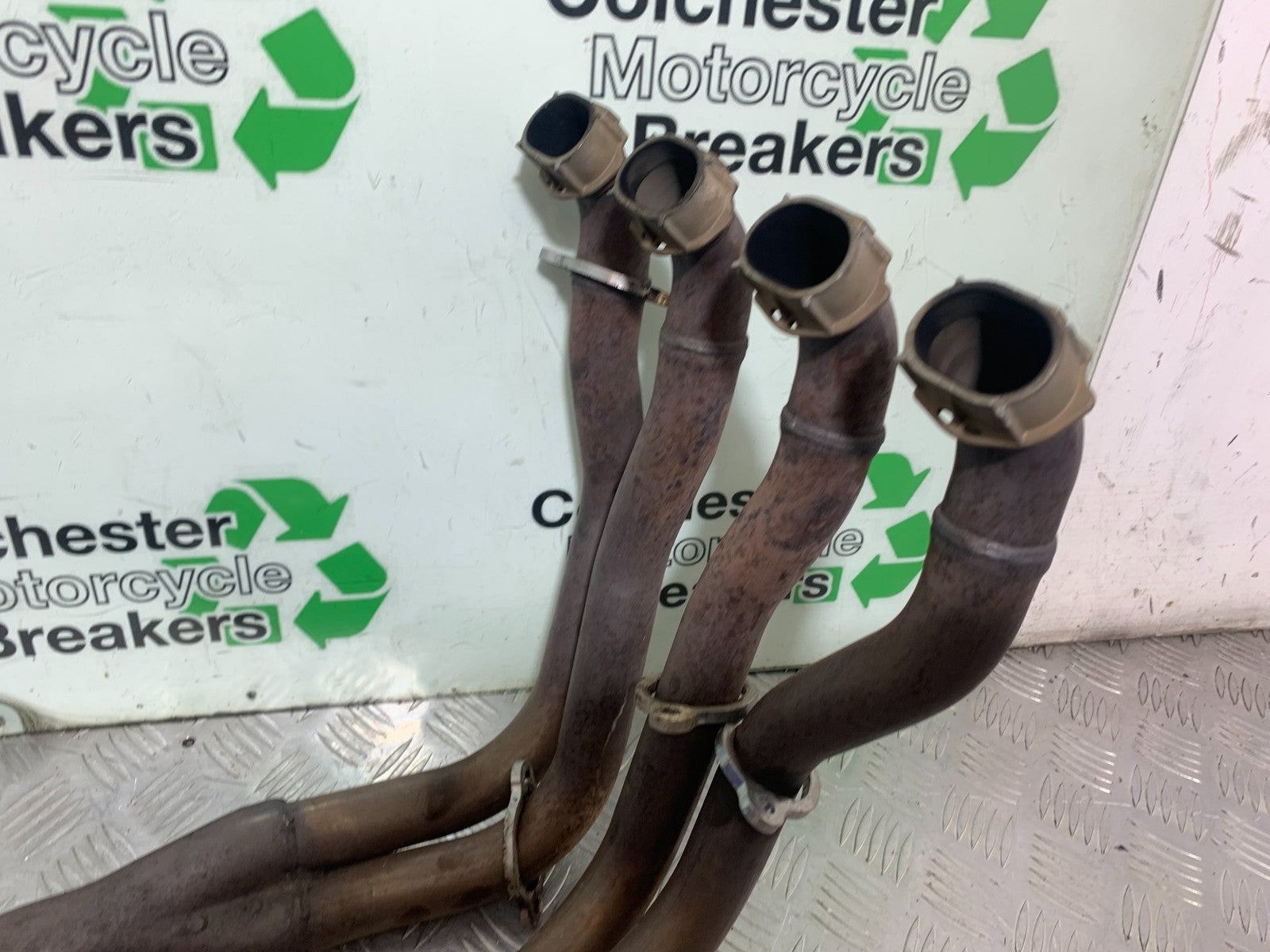 HONDA CBR1000 rr FIREBLADE EXHAUST DOWNPIPES YEAR 2006 (CMB1220)