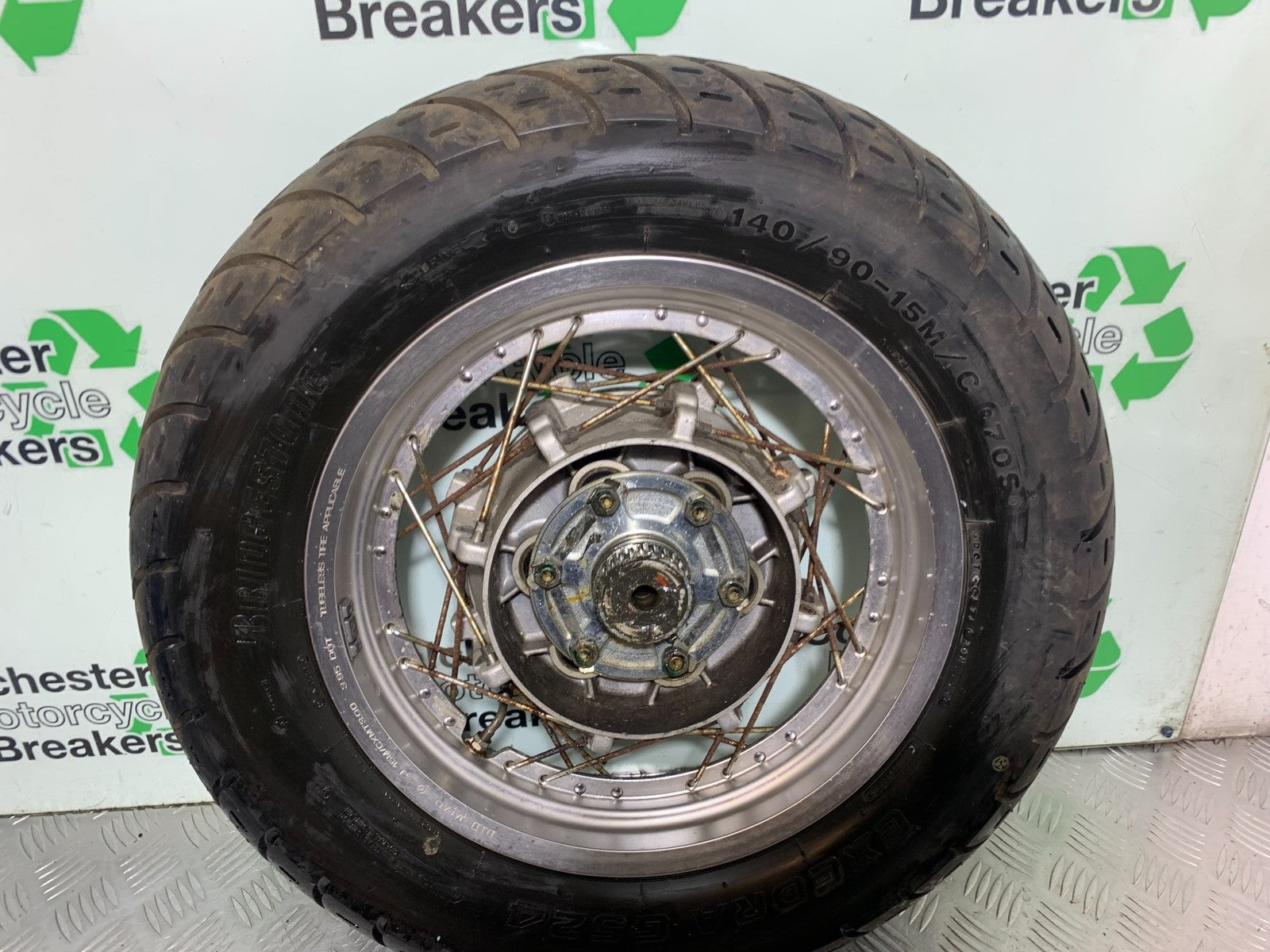 YAMAHA XV1100 XV 1100 VIRAGO REAR WHEEL   1990-1999 (CMB1243)