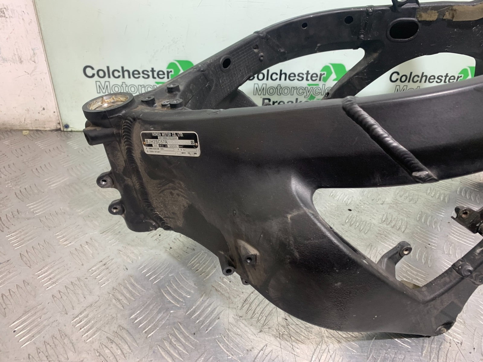 HONDA CBR1000 rr FIREBLADE FRAME REG LOG BOOK  YEAR 2006 (CMB1220)