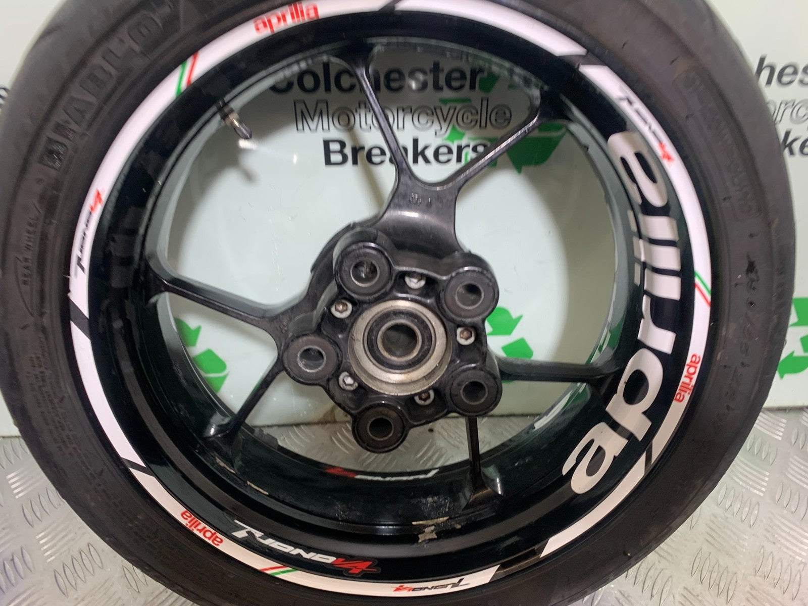 APRILIA TUONO 1000 V4 REAR WHEEL  YEAR 2013-2014 (CMB1239)