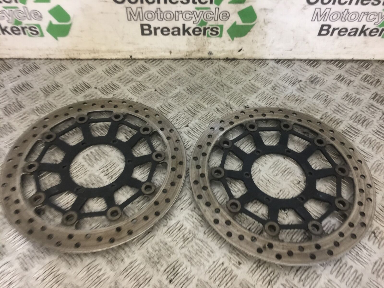 HONDA CB1000R CB 1000 R FRONT BRAKE DISCS  YEAR 2008-2016  (STOCK 715)