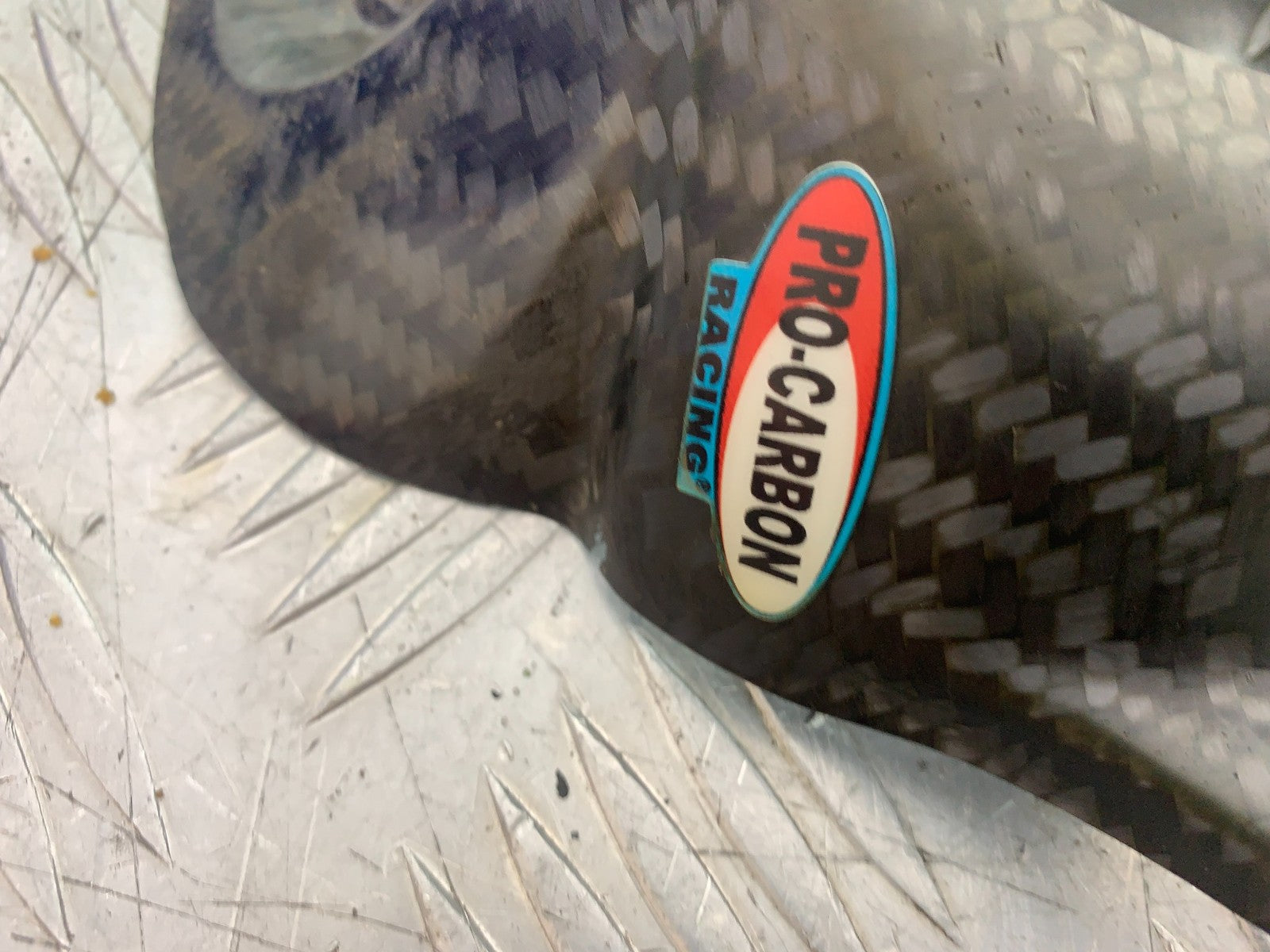 KAWASAKI KXF450 KXF 450 CARBON TANK COVER YEAR 2013 CMB1217)