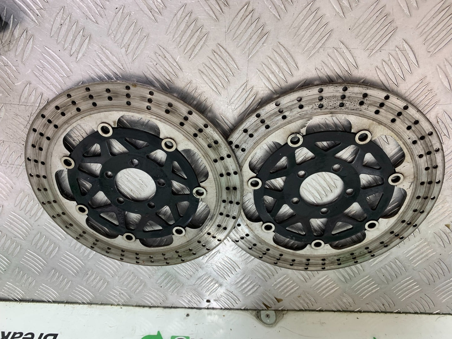KAWASAKI ZZR1100 D FRONT BRAKE DISCS  YEAR 1993-2001 (CMB1189)