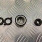 KAWASAKI KLR250 KLR 250 BOTTOM YOKE NUTS SPACER YEAR 1984-2001 (STOCK 980)