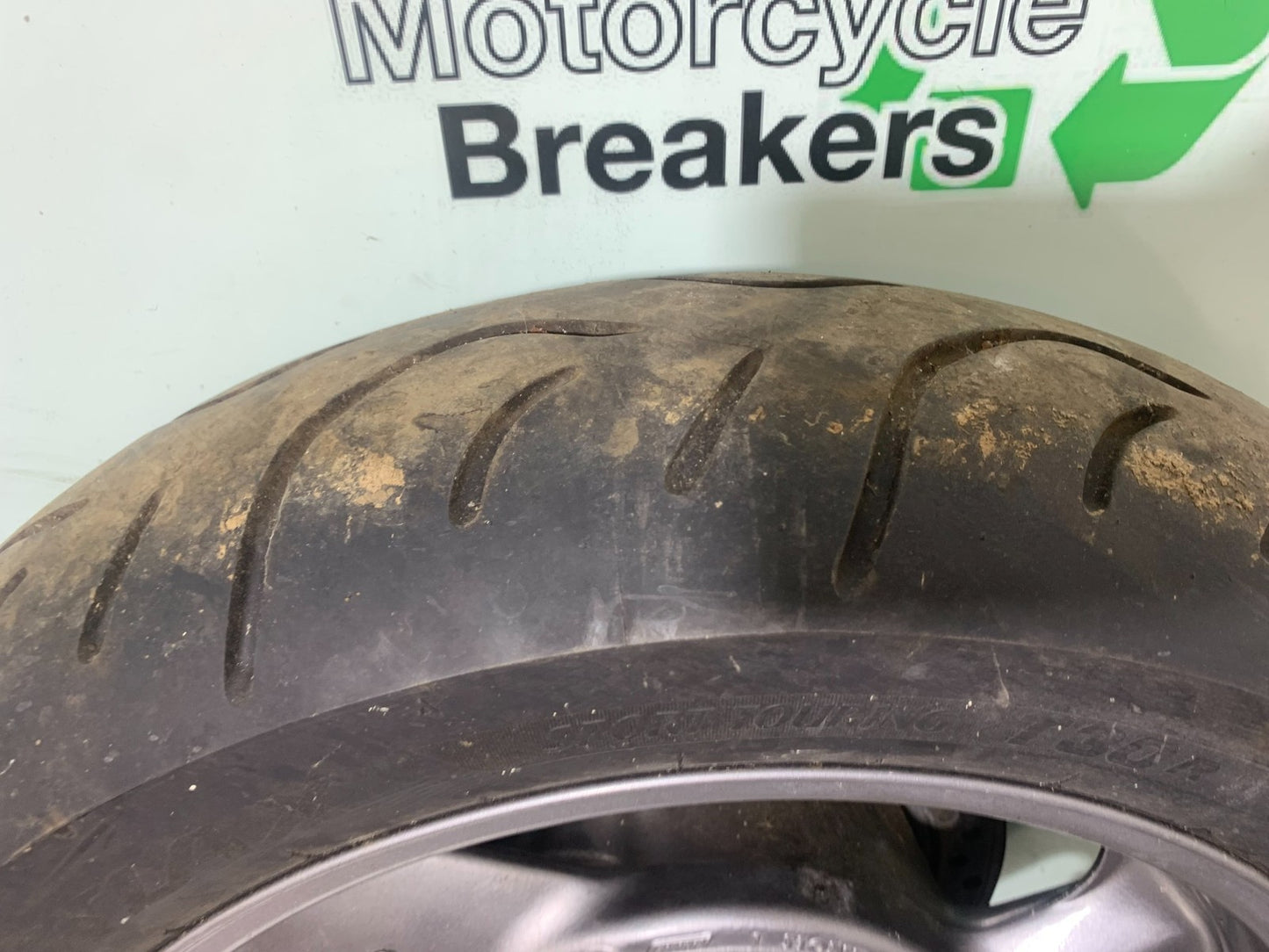 HONDA ST1100 PAN EUROPEAN REAR WHEEL (TYRE WILL PASS MOT) 1993-2001 (CMB1195)